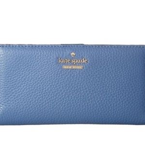 Kate Spade Jackson Street Blue Wallet